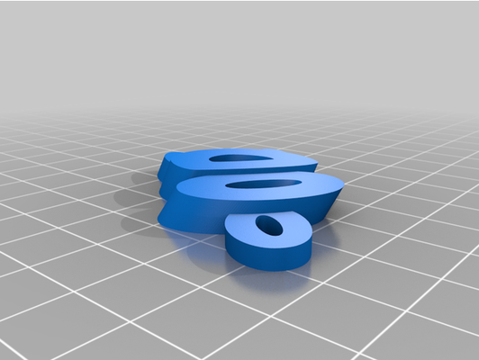 my customized iamburny's text - keyring keyfob by jamietebay 3d print model - Mito3D