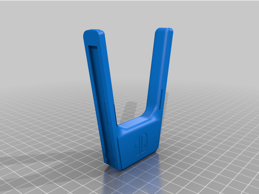 joycon presa interruttore logo front looking guidato finestre by exspen nintendo 3d print model - Mito3D