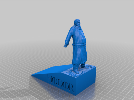 hodor by jsimpressao3d halt tür halter unterstützung 3d print model - Mito3D