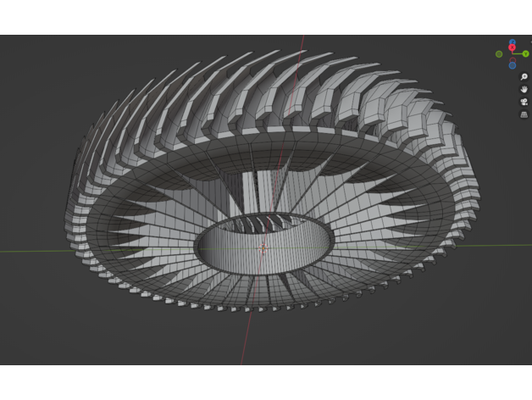 alternativa turbina noctua a12x25 by denisj81 raffreddamento fan ventilatore 3d print model - Mito3D