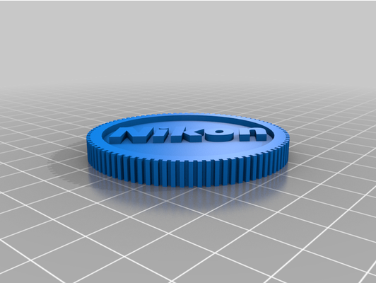 nikon körper deckel by edulpj 3d print model - Mito3D