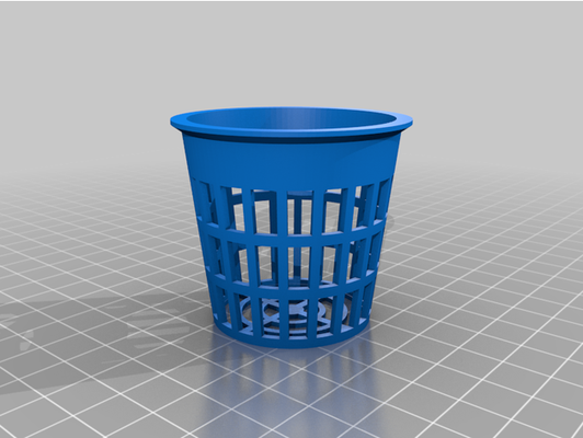 50mm x 48mm alta internet copo hidroponia by rco3 personalizado 3d print model - Mito3D