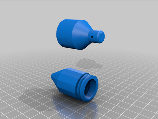 adaptador çektiler punta by sörf arma 3d print model - Mito3D