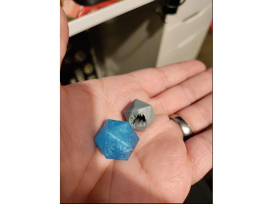 d20 mimic by theldsmissionary dice dnd miniature 3d print model - Mito3D