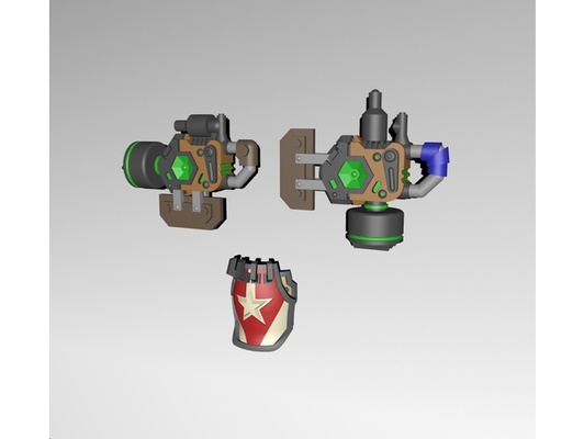 borderlands vladof energia escudo + ombro by maksimv13 40k 2 imperial guarda rússia soviético valhallan valhallanicewarriors martelo guerra wh40k 3d print model - Mito3D