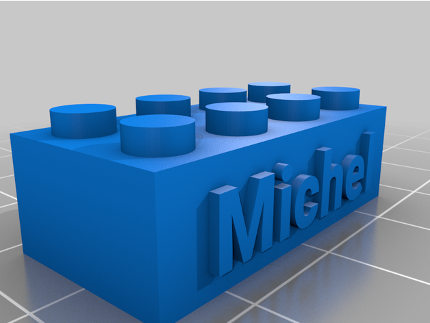 michel by abonnieren angepasst 3D print model - Mito3D