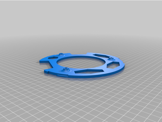 unifi ac pro mount extended remixed by creatorjames ap hd 3d print model - Mito3D