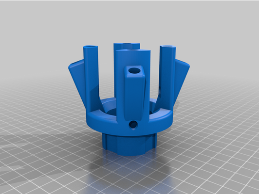 sonrisa agua hilo dental secado adaptador by itsjake88 3d print model - Mito3D