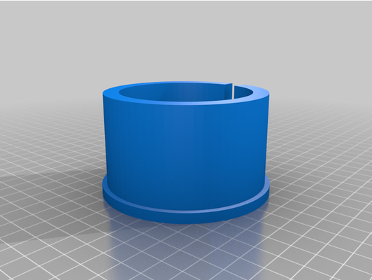 onefinity cnc 80mm to 65 mm sleeve by cyberhikerdd 3d print model - Mito3D