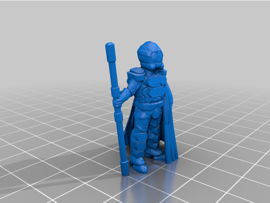 dominio arcanista hueco capa by mandr4ke 3d print model - Mito3D