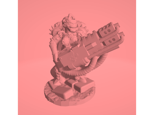 laser nonne grill zug komplett by ellie walküre 28mm flammenwerfer nonnen miniatur scifi 3d print model - Mito3D