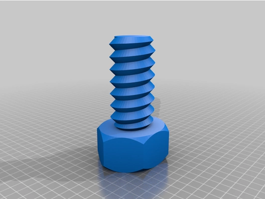 tornillo by renatogranda 3d print model - Mito3D