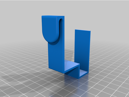 door hanger 50mm by benboss79 clothes doorhanger 3d print model - Mito3D