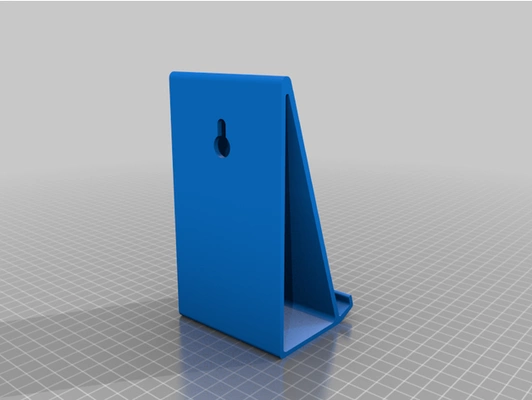 mur mobile téléphone titulaire soutien by ruzickav 3d print model - Mito3D