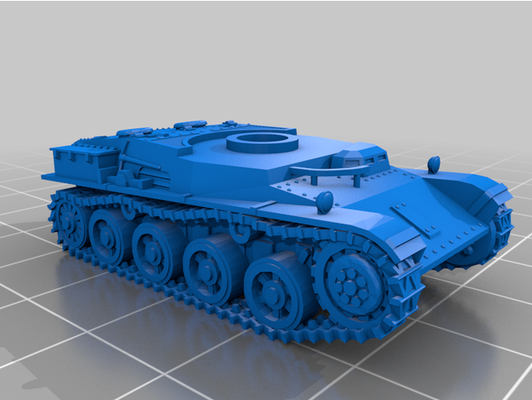 43m saidi iii by ramzay1945 hongrie réservoir ww2 seconde guerre mondiale 3d print model - Mito3D