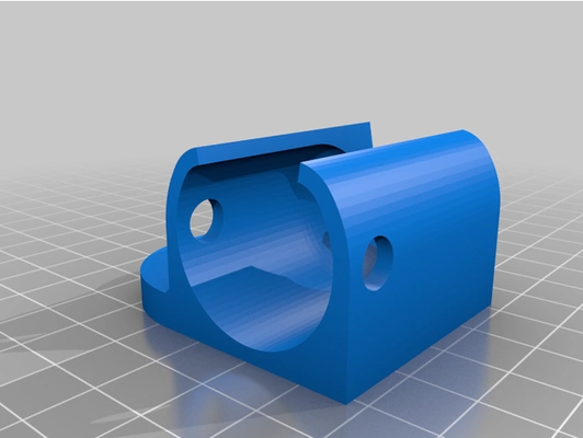 bike trailer hitch cup compatible thule chariot courier by gregprnd courrier 3d print model - Mito3D