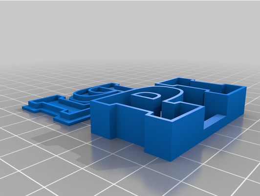 my personalizado texto caja tapa by minos 3d print model - Mito3D