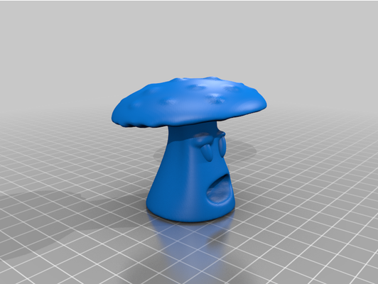 matschig pilz by abonnieren modell überrascht 3d print model - Mito3D