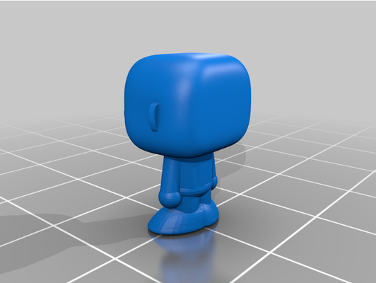 bouleversé pop base by point vue funko 3d print model - Mito3D