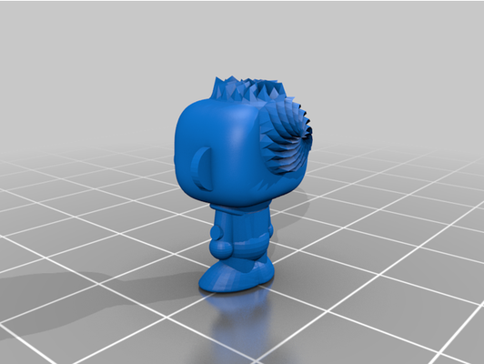 jaune gars dhmis as bouleversé pop by point vue étreinte im effrayé funko 3d print model - Mito3D