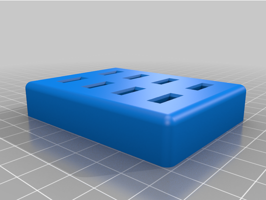 2x4 usb suporte by justintech1992 personalizado 3d print model - Mito3D