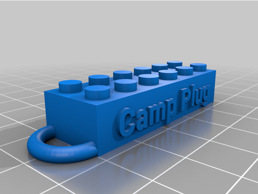 camp lego by 152drd customized 3d print model - Mito3D