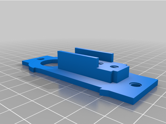 short leaf switch mount by warbie19 pinball machine parts virtual 3d print model - Mito3D