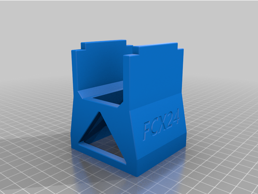 fcx24 rc véhicule supporter by gtech ingénierie fms blazer k5 voiture 3d print model - Mito3D