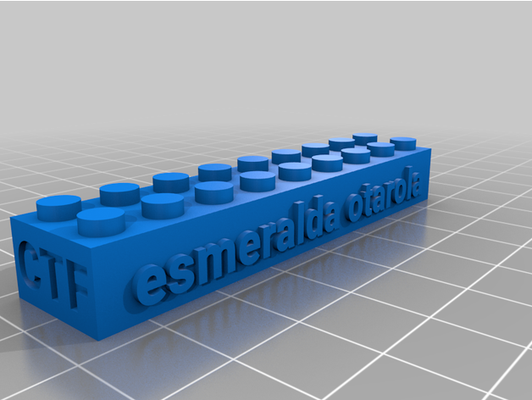 esmeralda by sebaaxel2707 personalizado 3d print model - Mito3D