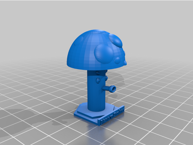 scaredy shroom pfeil medizin by 3D print model - Mito3D