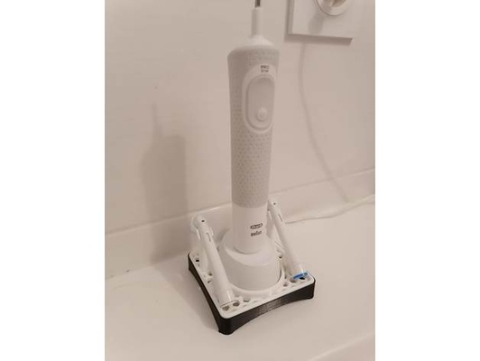 oralb stand ladegerät bürsten unterstützung by mistergus 3d print model - Mito3D