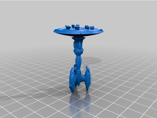 cupola nave schematico versione by dinosaurnothlit 3d print model - Mito3D