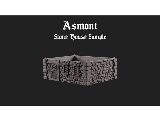 asmont calcolo casa campione by donald stouffer bullone azione costruire dnd porta miniatura modulare esploratore rpg tavolo wargaming 3d print model - Mito3D