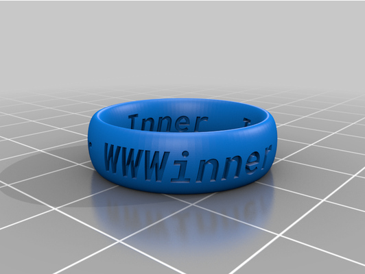 amar ring by louislister customized 3d print model - Mito3D