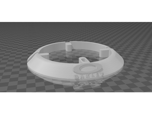 oakley base by abonnieren 3d print model - Mito3D