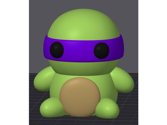 teenager mutant ninja schildkröten multi farbig by smileydrucker mehrfarbig schildkröte 3d print model - Mito3D