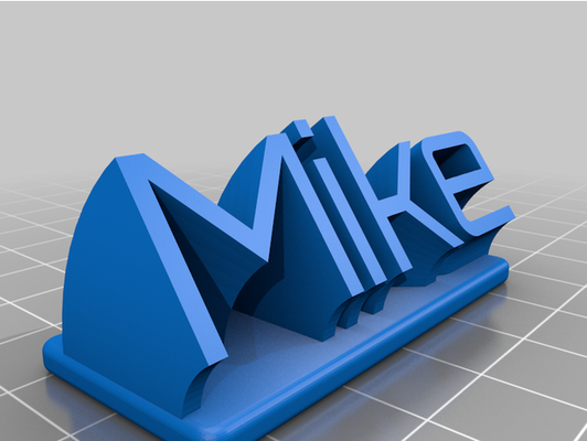 my personalizzato spazzare piatto remixare by rashidshaib 3d print model - Mito3D