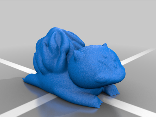 tomurcuk bulbasaur by kenna0312 charmander güzel oyun çocuğu kanto nintendo pokemon heykel sigara içmek sincap ot 3d print model - Mito3D