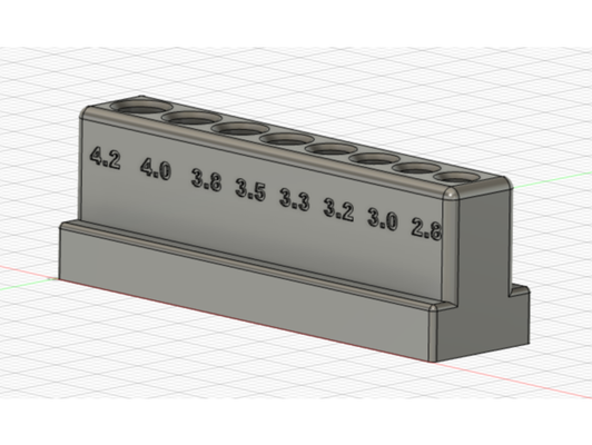 perforar estante soporte by dimonick 3d print model - Mito3D