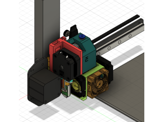 bmg soporte kp3s v6 hotend by dimonick 3d print model - Mito3D