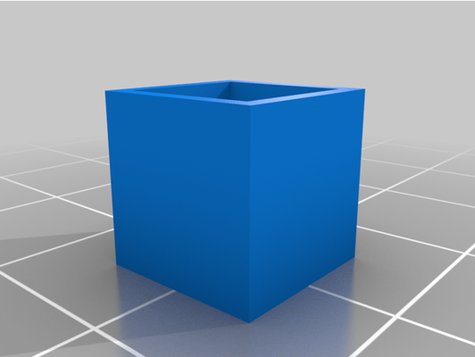 my personnalisé étalonnage cube by stevemake 3d print model - Mito3D