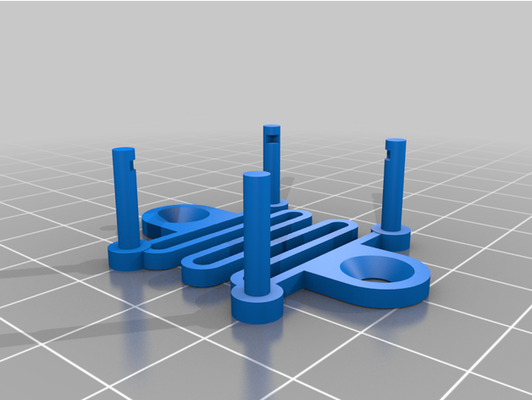 gy-521 module holder by kythryne customized 3d print model - Mito3D