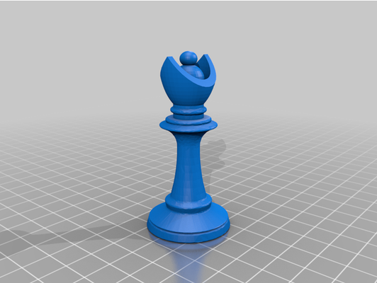 schach kardinal by kazo65 varianten fee 3d print model - Mito3D