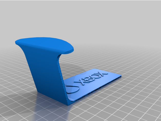 xbox 360 manette mur supporter by thingigabri85 3D print model - Mito3D