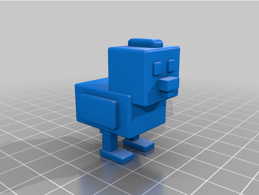 pollo by pajarito roblox 3d print model - Mito3D