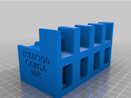 estación n carga by equipo negro 3d print model - Mito3D