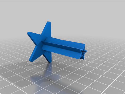 star plätzchen cutter kolben by sthytrwsaesdeaar lehm ausstechform schneider esccover 3d print model - Mito3D