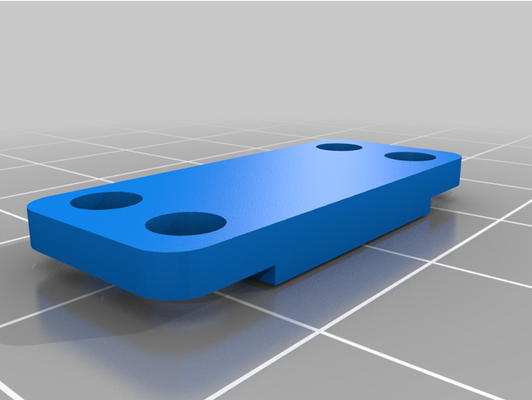 pi camera ribbon cable clamp grooves by ratchet hamster raspberry zero 3d print model - Mito3D