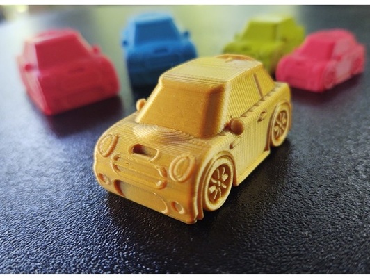 mini by merlin1974 wagen karikatur cooper r53 spielzeug 3d print model - Mito3D