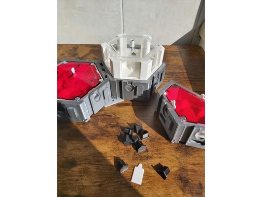 anthouse es 39 modular 3d conjunto rolha conector by unforgiven31 formigueiro formigas formicarium 3d print model - Mito3D